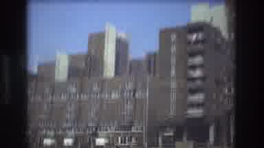 Boston USA (1975): Someone On A Boat Is Filming The Buildings Facing The Shore