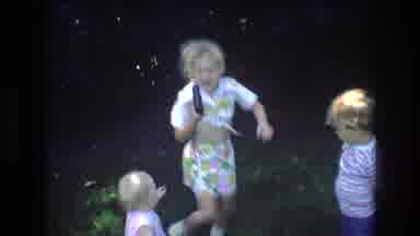 Mt Bromley Vermont USA (1976): Playing Outside Having Karaoke Fun With The Brother