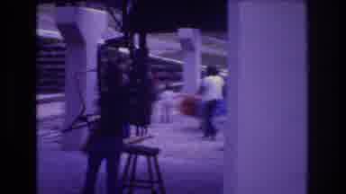 MT Bromley Vermont USA-1976: Ski Lift People Walking Around Busy Workers