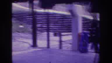 Mt Bromley Vermont USA (1976): People Line Up To Watch For A Ski-Lift During The