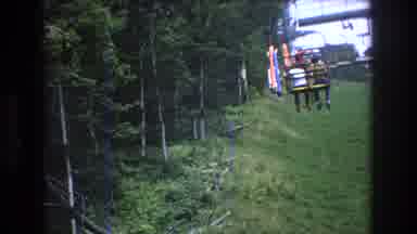 Mt Bromley Vermont USA (1976): Riding A Lift Up A Mountain