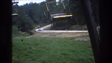 Mt Bromley Vermont USA (1976): View Of A Teleferic