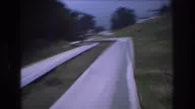 Mt Bromley Vermont USA (1976): Riding An Alpine Slide Through A Left And Right