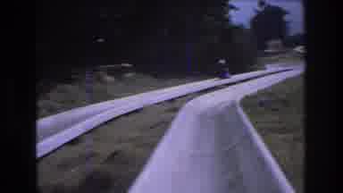 Mt Bromley Vermont USA (1976): Slide In Cement Fun To Spend A Different Day And