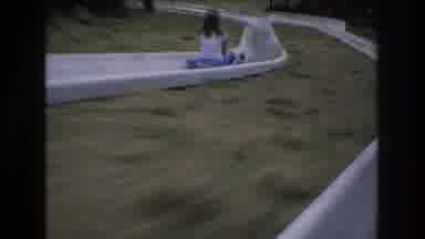 Mt Bromley Vermont USA (1976): Fun Recreation Child Sliding Park Nature Trees