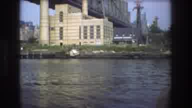 New York City USA (1976): Homevideo Of A Boat Ride Looking At The Pollution On The