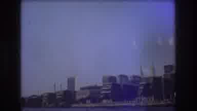 New York City USA (1976): Someone Recording A City From Boat