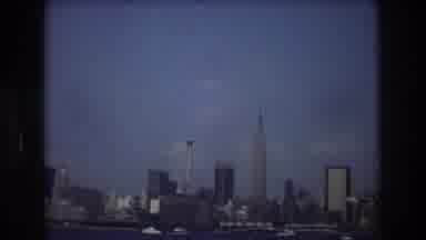 New York City USA (1976): Sea Promenade With Blue Sky