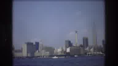 New York City USA (1976): New York City Skyline During The Day With Large