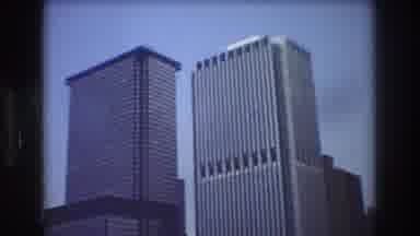 New York City USA (1976): Southern Manhattan From The Deck Of The Staten Island