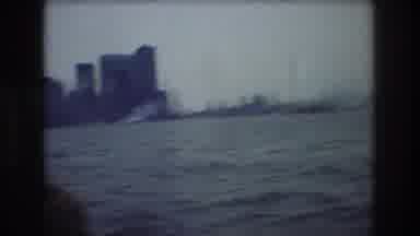 New York City USA (1976): Some People In A Boate Admiring The View Of The City And