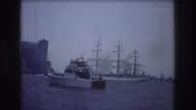 New York City USA (1976): Boats In The Harbor , New York City Near The World Trade