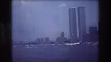 New York City USA (1976): New York Twin Towers Skyline