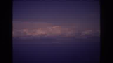 Honolulu Hawaii a USA (1977): Clouds And Sky Are Seen From The Perspective Of A