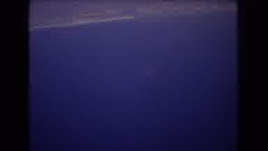 Honolulu Hawaii a USA (1977): Clear Blue Sky With No Clouds And Just A Bird Flying
