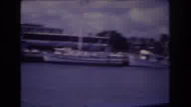 Honolulu Hawaii a USA (1977): People On A Boat Viewing A Harbor Scene With Other