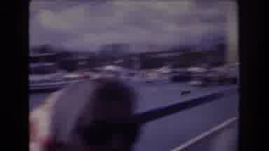 Honolulu Hawaii a USA (1977): People On Ship Take Video