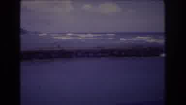Honolulu Hawaii a USA (1977): Hill Sea Wave Are Together,Complete The Beauty With
