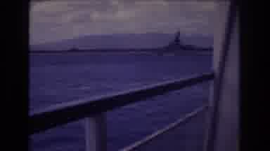Honolulu Hawaii a USA (1977): Large Yacht Sailing In The Ocean As Seen From The