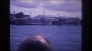 Honolulu Hawaii a USA (1977): People Over Looking At The Water On Boat