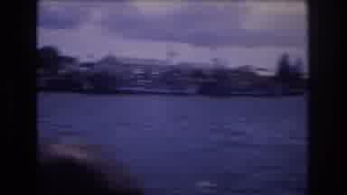 Honolulu Hawaii a USA (1977): Video Taken On Board A Moving Boat Of Buildings Next