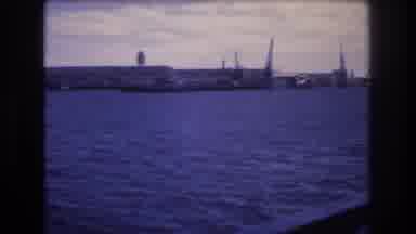 Honolulu Hawaii a USA (1977): Looking Out Over A Peaceful Blue Sea At A Facility