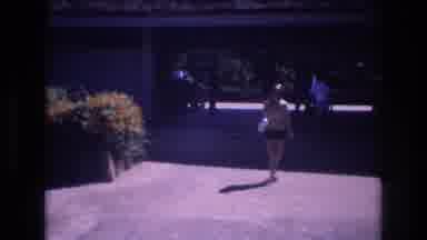 Honolulu Hawaii a USA (1977): Woman Saying Goodbye At The Honolulu Zoo To Man In A