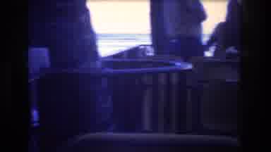 Honolulu Oahu Hawaii USA (1977): Late Afternoon On A Beach: Yellow Chairs And