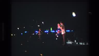 Honolulu Oahu Hawaii USA (1977): Older Video Of Singing Duet On Nighttime Hawaiian