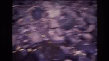 Honolulu Oahu Hawaii USA (1977): Small Stream With Rocks, Leaves, And Trees Viewed