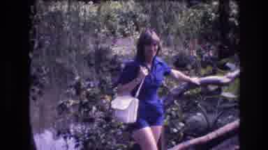 Honolulu Oahu Hawaii USA (1977): People Visiting Nature Park Taking Pictures In