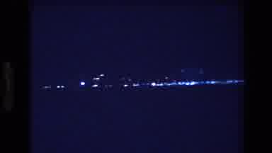Honolulu Oahu Hawaii USA (1977): Dark Horizon Filled With Lights