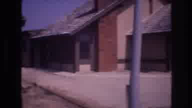 Las Vegas USA (1977): Two Abandoned Houses Next To Each Other In A Suburb