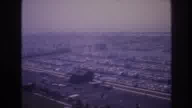 Las Vegas USA (1977): Taking Footage Of City And Highway From Up Above