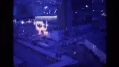 Las Vegas USA (1977): Looking Out A High Rise Building During The Night