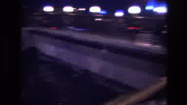 Las Vegas USA (1977): A Beautiful Summer Night Downtown On Fountain Square Circa