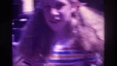 San Diego B USA (1981): A Girl Watches As A Little Car Races Up The Neighborhood