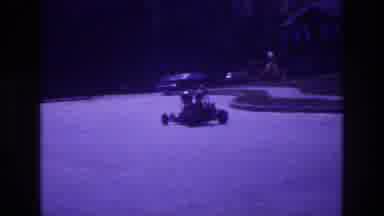 San Diego B USA (1981): Vintage Footage Of Driving In A Go Cart Around A Cul De