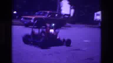 San Diego B USA (1981): Boys Racing On A Suburban Street In Their Motorized