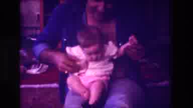 San Diego C USA (1981): Dad Teaches Hand Guitar To Daughter