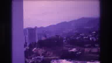 Acapulco Mexico (1982): Breathtaking Panoramic View From The Balcony Overlooking