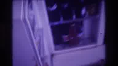 Acapulco Mexico (1982): There Is An Open Fridge Full Of Drinks And Cola While An