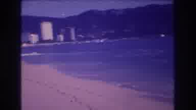 Acapulco Mexico (1982): Lady Enjoying In Beach