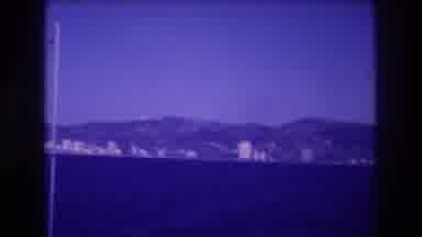 Acapulco Mexico (1982): Expansive View Across Open Water With Buildings At Edge Of