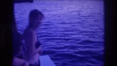 Acapulco Mexico (1982): Young People In Bathing Suits Standing By Water Caught Off