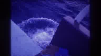 Acapulco Mexico (1982): Tourist Boat Moving Along The Shore Of A Tropical Island