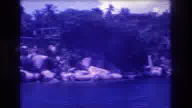 Acapulco Mexico (1982): Going Down The River In A Boat Enjoying The Scenery