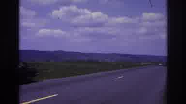 France (1967): Car Disabled On Country Road Waiting For Help And Waving Down Car