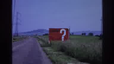 France (1967): Driving While Looking At A Sign