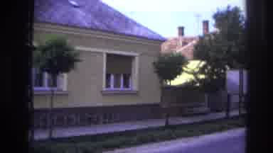France (1967): A View The The Road On A Neighborhood
